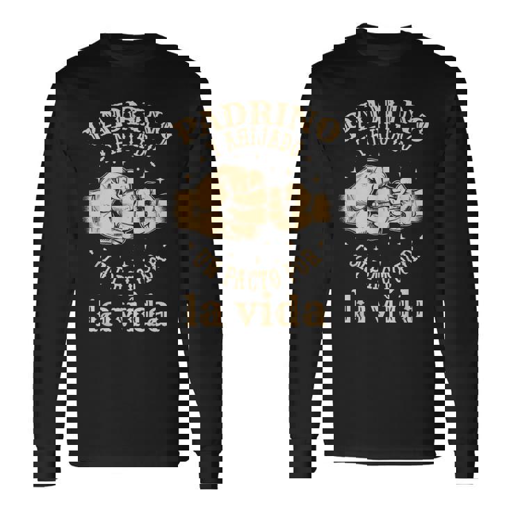 Padrino Y Ahijado Un Pacto Por Laida Bautizo Ahijado Camiseta de manga larga Ideas de regalos