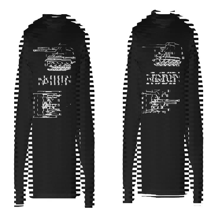 Panzerjäger Rhinodkfz164 ドイツ国防軍 Ww 2 35インチ 長袖Tシャツ