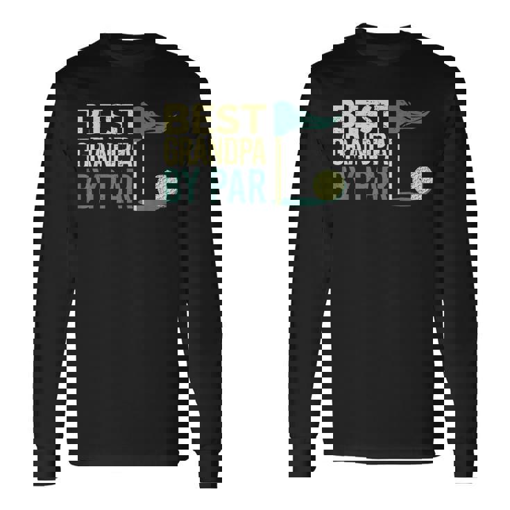 Par Golfports Best Grandpa 長袖Tシャツ