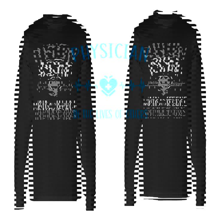 Pa医師アシスタントメディカルアソシエイト 長袖Tシャツ