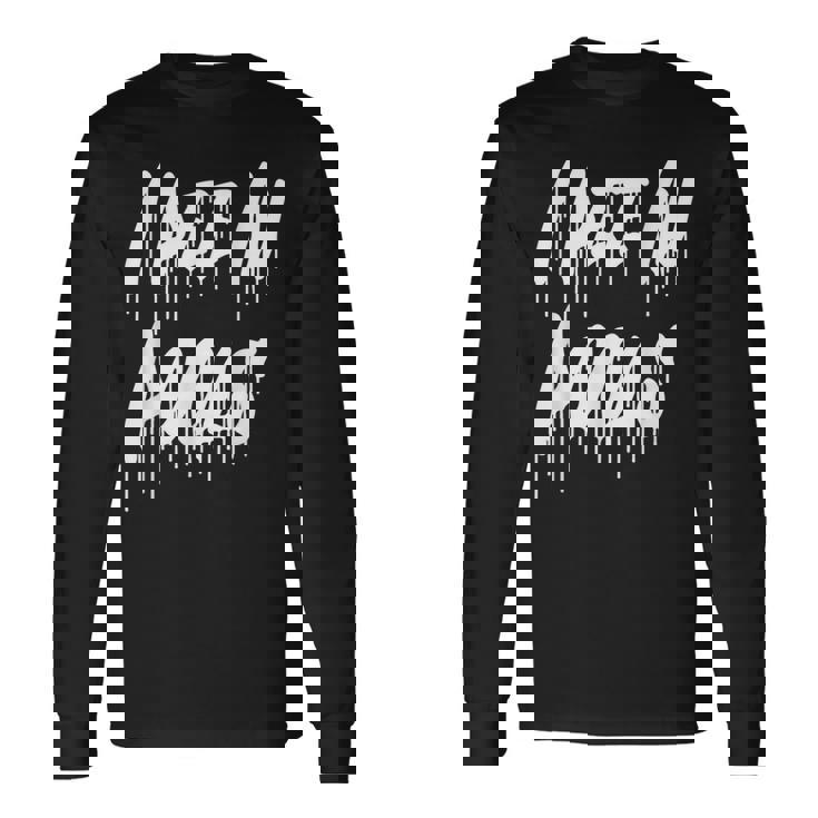 I Pee In Pools 皮肉な皮肉な面白いパーティー駄洒落 Chiling 長袖Tシャツ