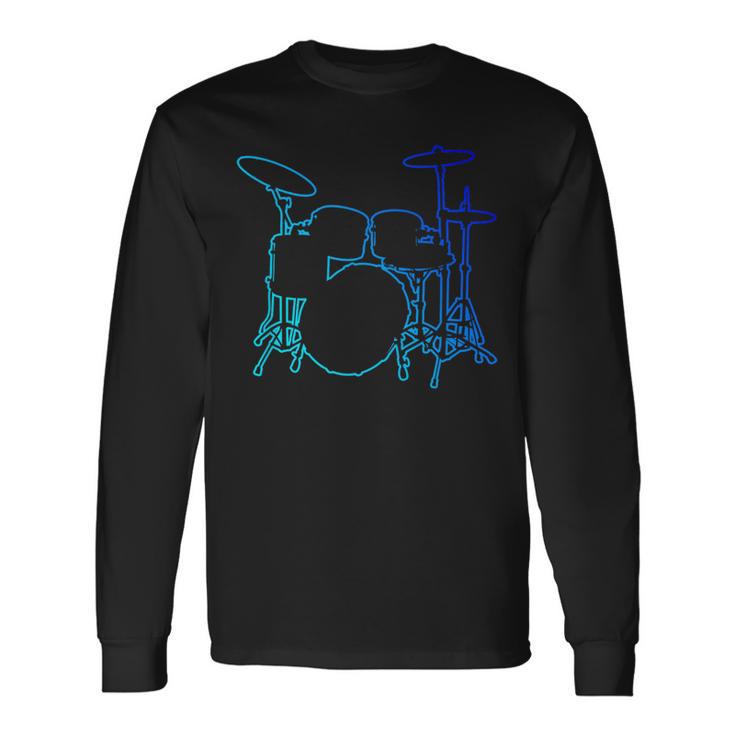 Percusión Niños Bateristas Niños Bateristas Camiseta de manga larga