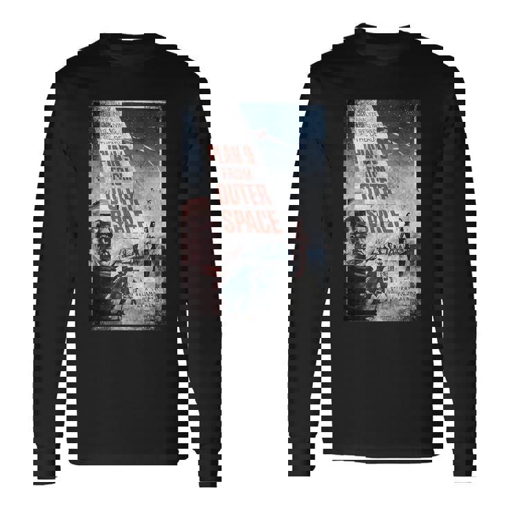 Plan 9 From Outerpace 映画ポスターシャツ ヴィンテージフィルムtシャツ 長袖Tシャツ