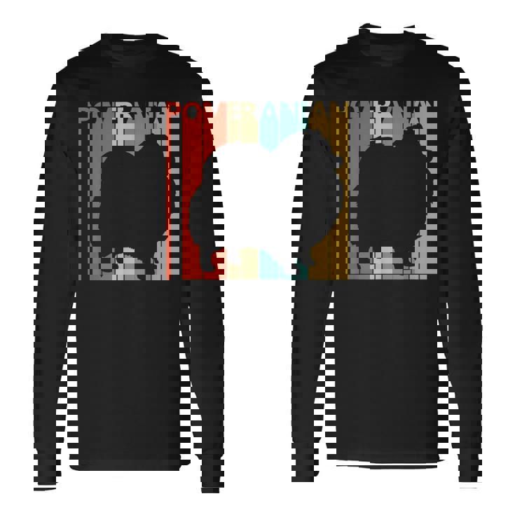 Pomeranian ポメラニアン 長袖Tシャツ