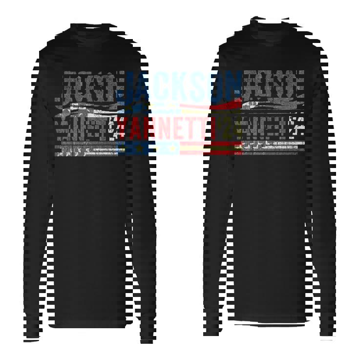 President For 2024 メンズ レディース 皮肉なジャクソン メンズ レディース 長袖Tシャツ