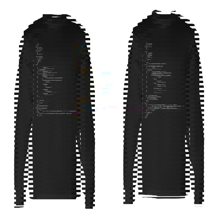 Python Php コード プログラミング プログラマー コンピューター ギーク 長袖Tシャツ