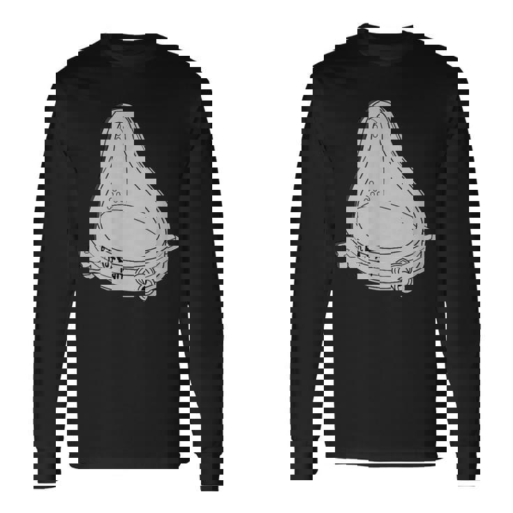 R Muttの噴水 – マルセル・デュシャン美術へのオマージュ 長袖Tシャツ