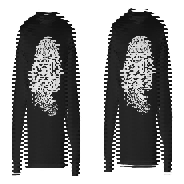 Rbg Ruth Bader Ginsburg フェミニスト 政治ギフト 長袖Tシャツ