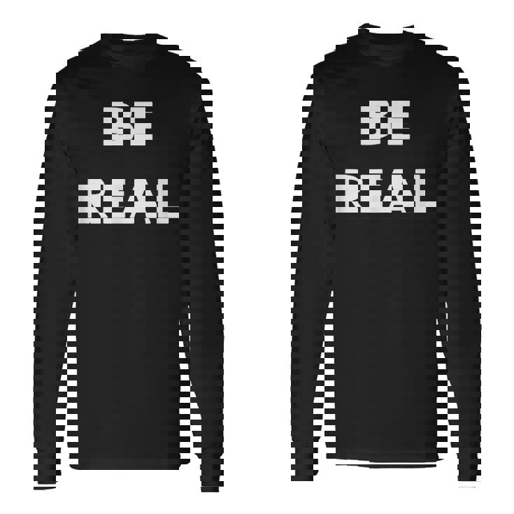 Be Real Mike 長袖Tシャツ