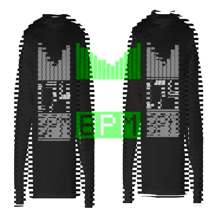 Regalo De Dj Dnb Jungle Party Raver De Drum & Bass 174 Bpm In Mangas Camiseta de manga larga
