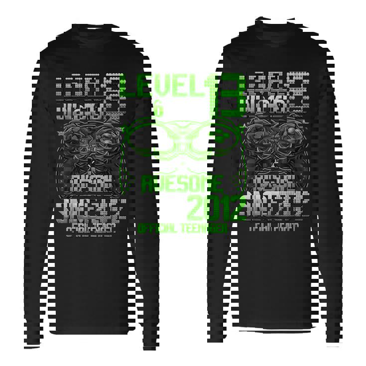 Regalos Oficiales Para Adolescentes De Nivel 13 Desbloqueados Para Niño De 13 Cumpleaños Camiseta de manga larga