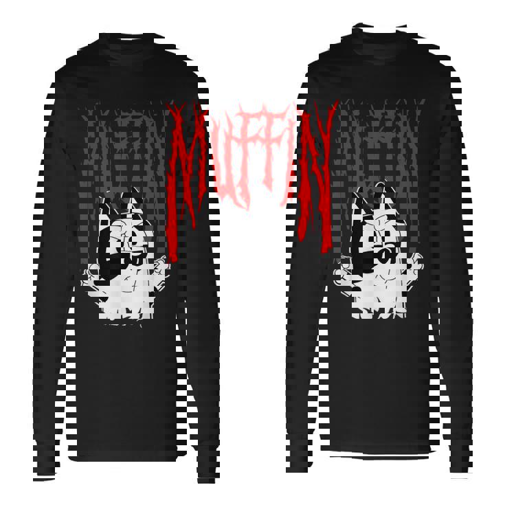 Rock N Roll Dog Muffin Hard Rock Long Sleeve T-Shirt