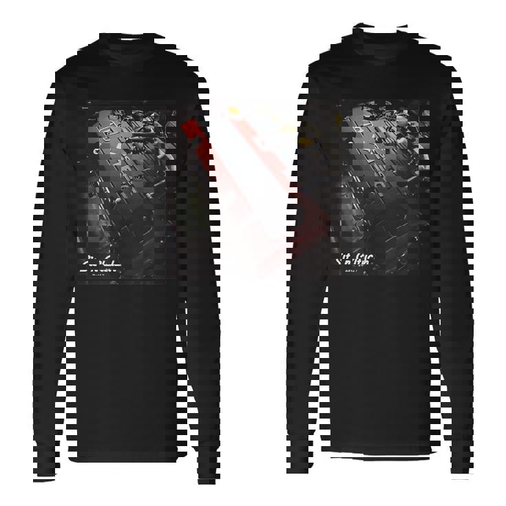 S2000 F20ctec エンジングラフィック 長袖Tシャツ