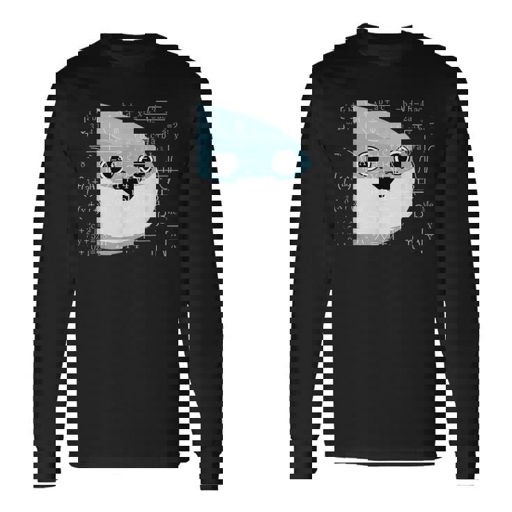 Sacabambaspis フィッシュ数学ミーム 長袖Tシャツ