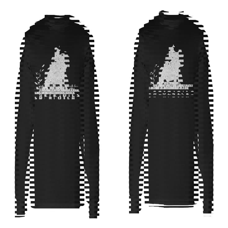 Save The Gorillas ママ&ベイビーゴリラ 長袖Tシャツ ギフトのアイデア