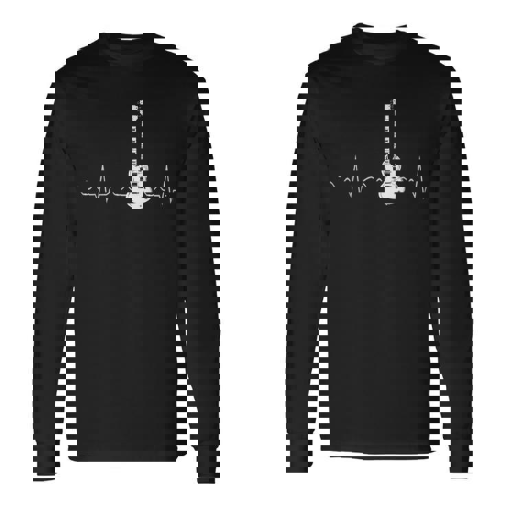 Sg エレキギター ハートビートシャツ 長袖Tシャツ