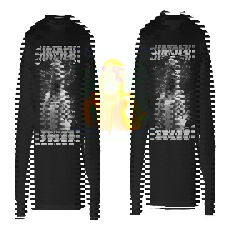 Shimpanzini Bananini 長袖Tシャツ