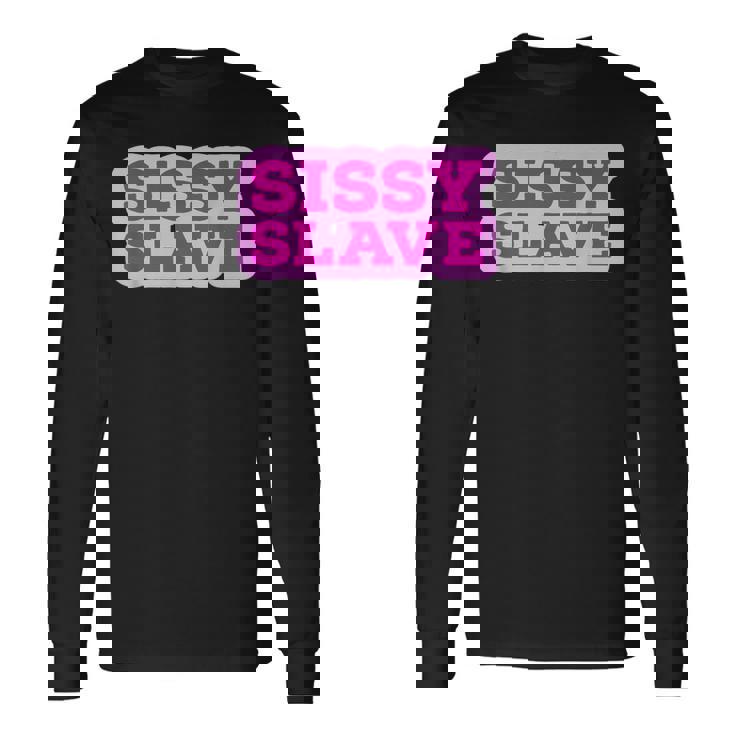 Sissylaveissification Maid Baby Kinkyissy Femboy 長袖Tシャツ