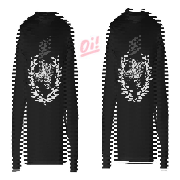 Skin Head Oi Oi Kins Handyhülle Calva Camiseta de manga larga