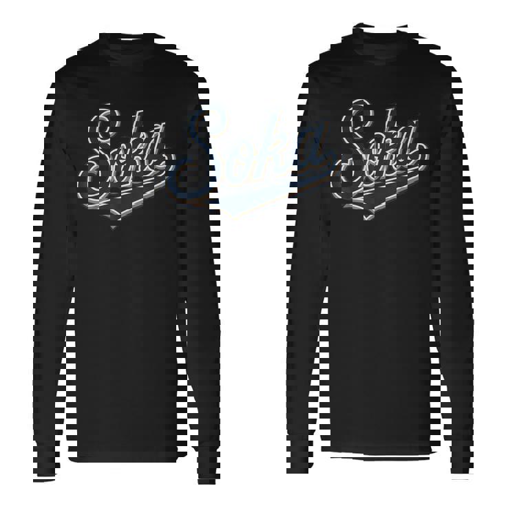 Soka Japan ジャプネーズ ヴィンテージ メンズ レディース 長袖Tシャツ