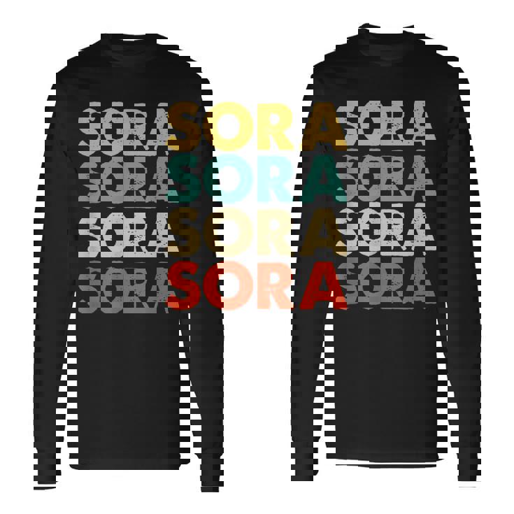 Sora 空 長袖Tシャツ