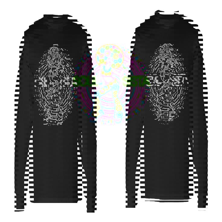 Soulista アフロ 70年代 ソウルミュージック レトロ ディスコ ブラック ファンク ラバーズ 長袖Tシャツ