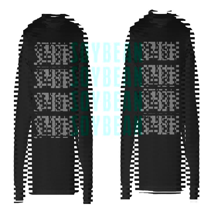 Soybeanoybeanoybeanoybean 長袖Tシャツ