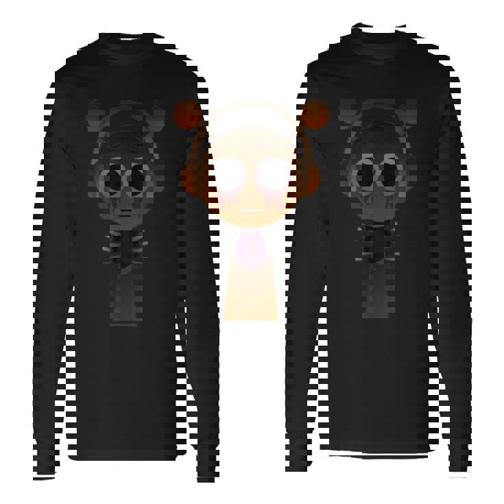 Sprunkiのホラー・オレン 長袖Tシャツ