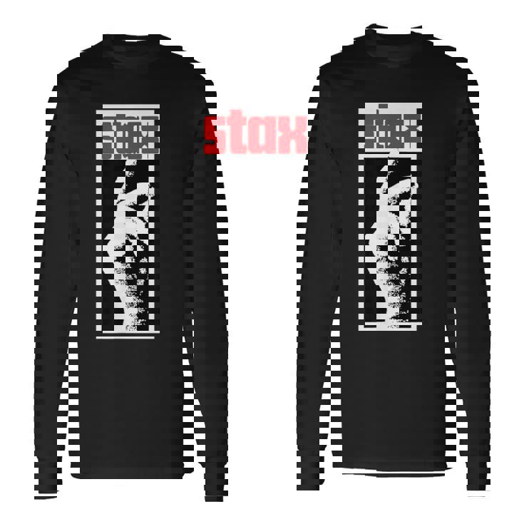 Stax「Classicnap」ロゴ。 長袖Tシャツ