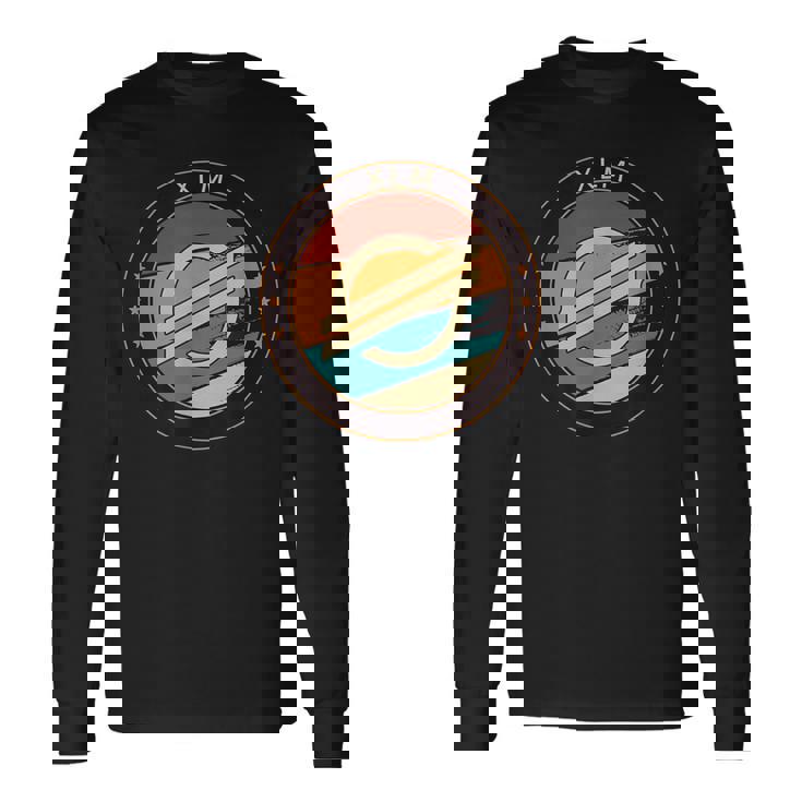 Stellar Xlm ヴィンテージ暗号レトロアート暗号通貨 長袖Tシャツ