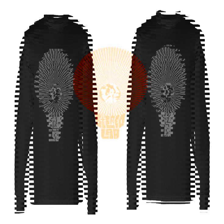 Stereolabs オレンジサン 長袖Tシャツ