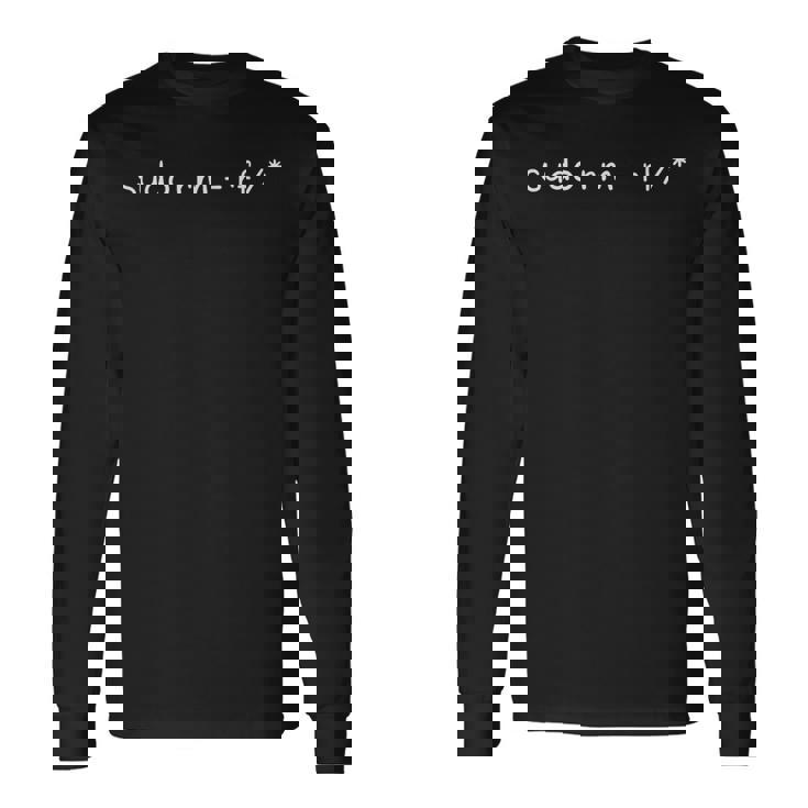 Sudo Rm-Rfおもしろいlinuxコーディング 長袖Tシャツ