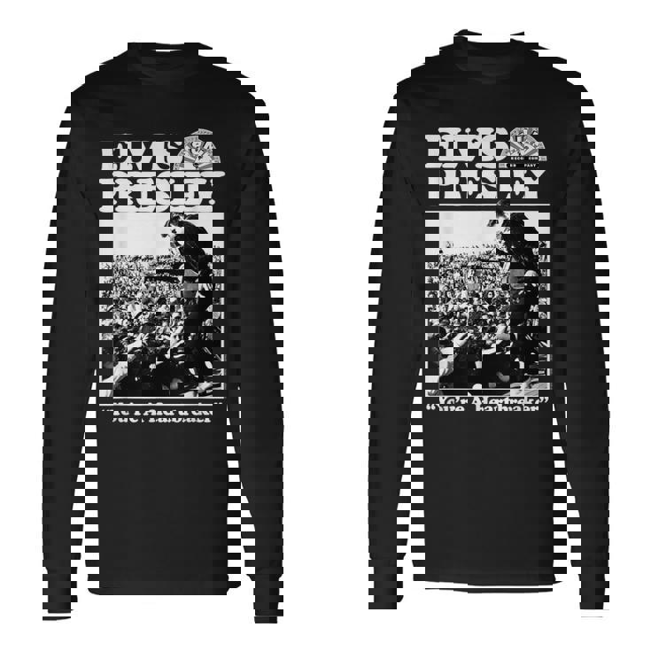 Sun Records X エルヴィス・プレスリー You're A Heartbreaker 長袖Tシャツ