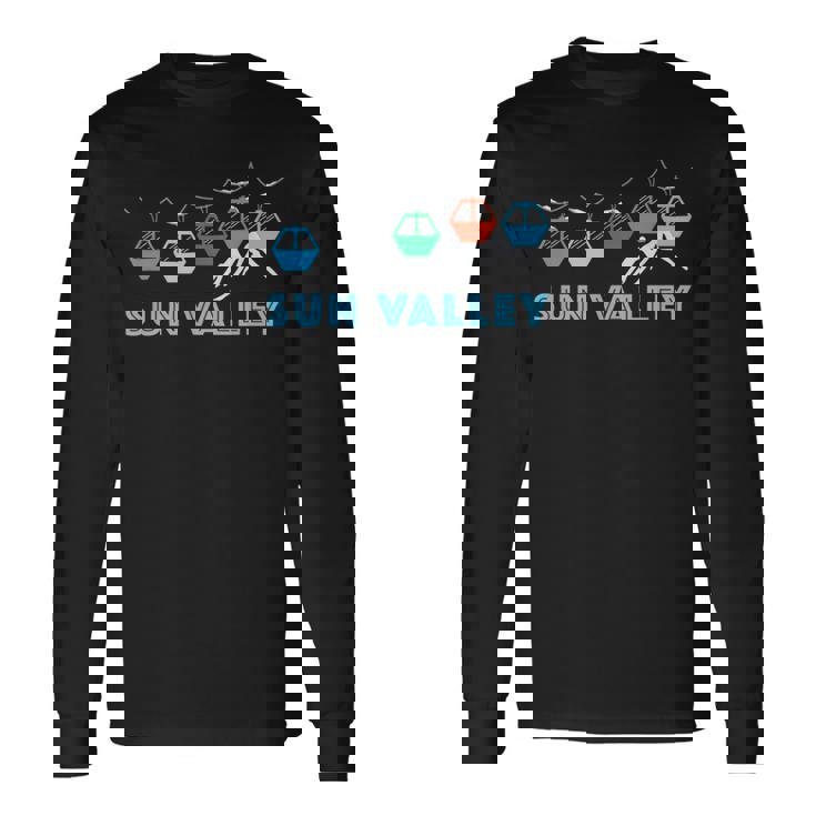 Sunalley スキーマウンテンゴンドラ サンバレー アイダホ 長袖Tシャツ