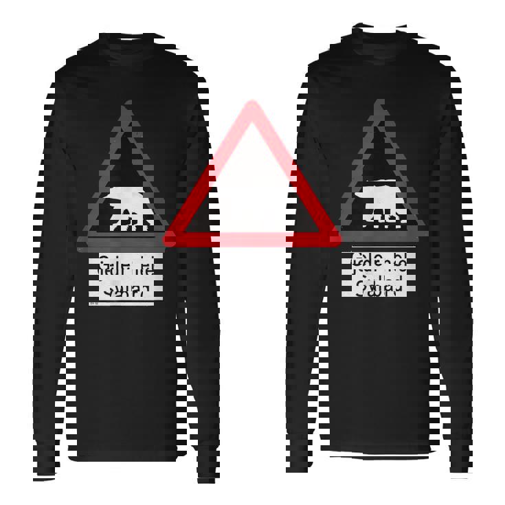 Svalbard Polar Bearign 長袖Tシャツ