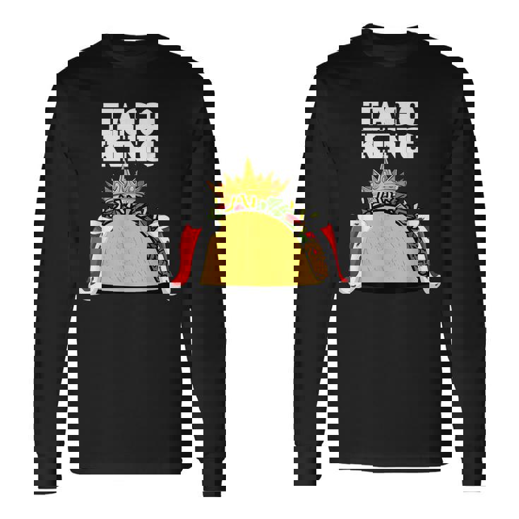 Taco King シャツ タコス愛好家用 長袖Tシャツ