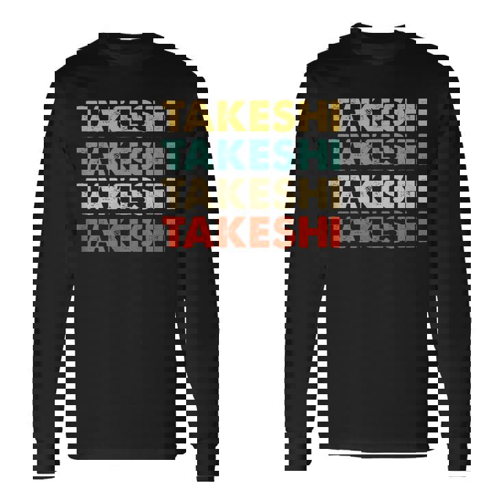 Takeshi 武 長袖Tシャツ