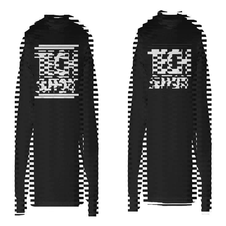 Techupport 長袖Tシャツ ギフトのアイデア