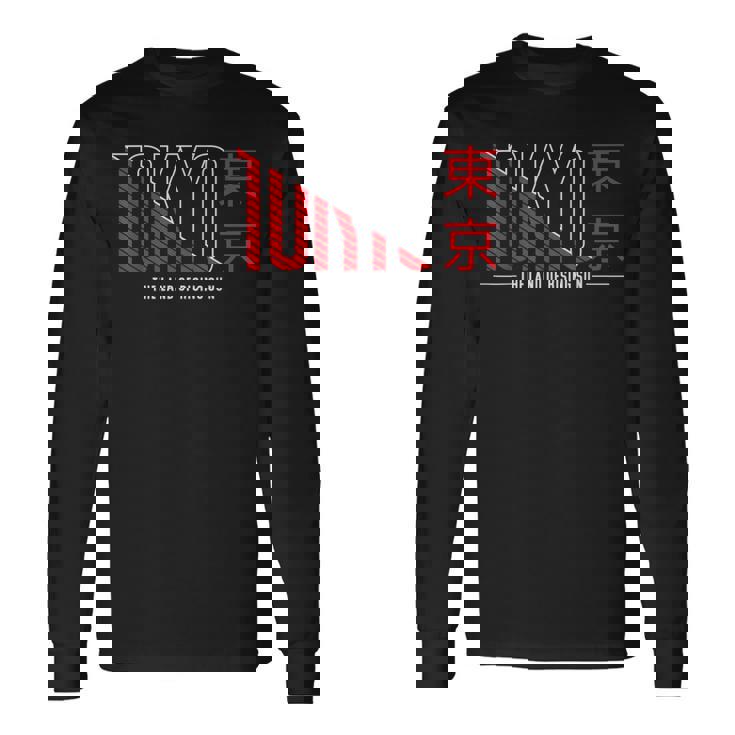 Tokyo The Land Of Risingun 長袖Tシャツ