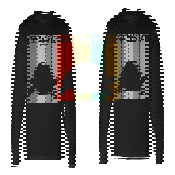 Tortoise リクガメ科 動物 長袖Tシャツ