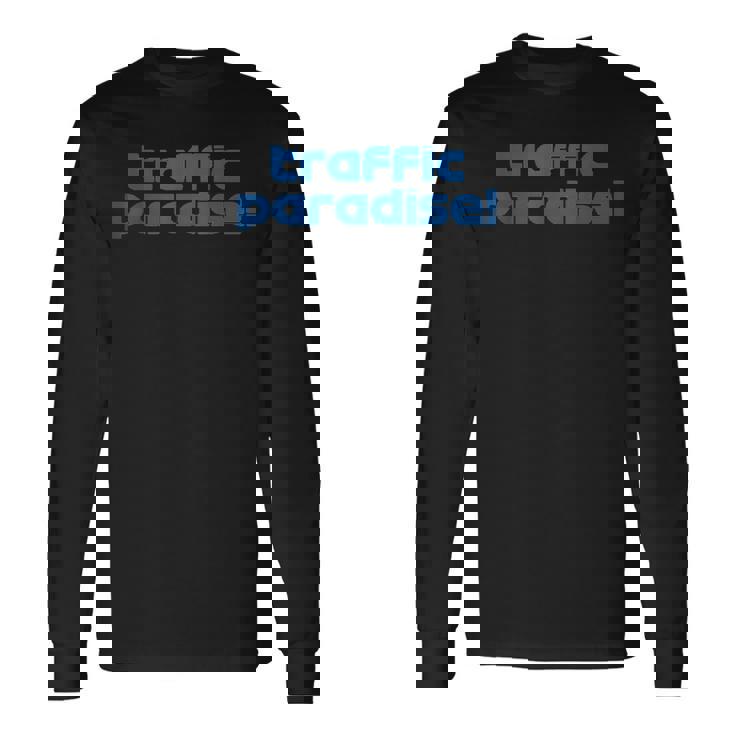 Traffic Paradise F1 Radio フォーミュラワン おもしろ ラジオ 角田 Yuki 長袖Tシャツ ギフトのアイデア