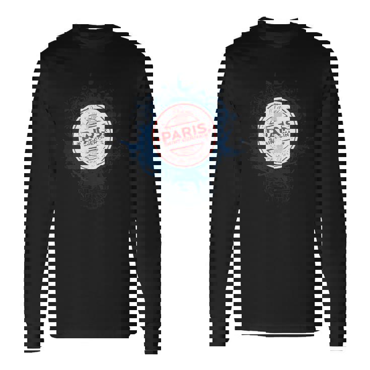 Trendy Parisaint Germain Circle Crest 長袖Tシャツ