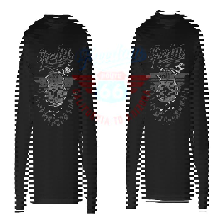 Trendy Route 66 Freedom California To Arizona 1926 長袖Tシャツ