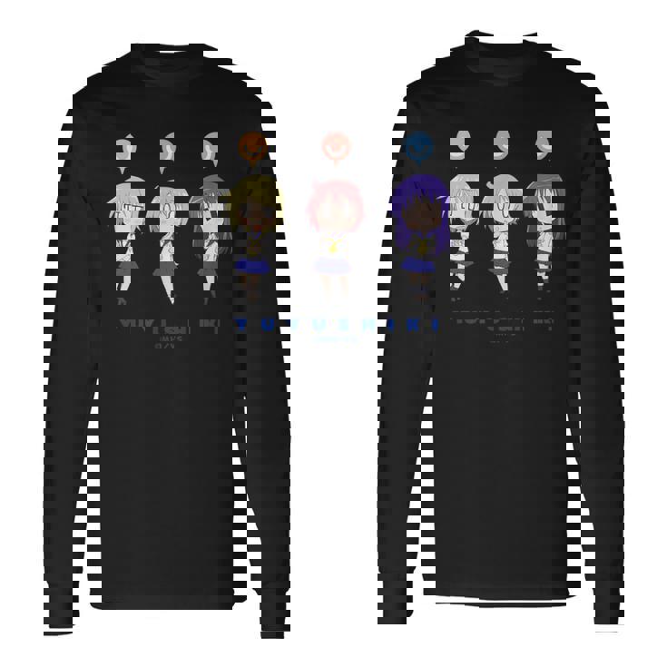 Tvアニメ「ゆゆ式」10周年記念 ＜ちびキャラデフォルメ＞ 長袖Tシャツ