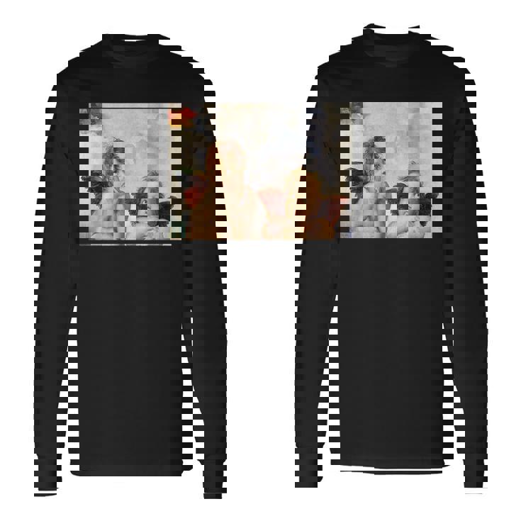 Two Angels Cherubs システィーナ 長袖Tシャツ