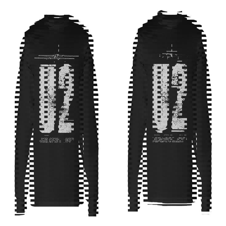 U-2 ドラゴンレディ スパイ飛行機 長袖Tシャツ