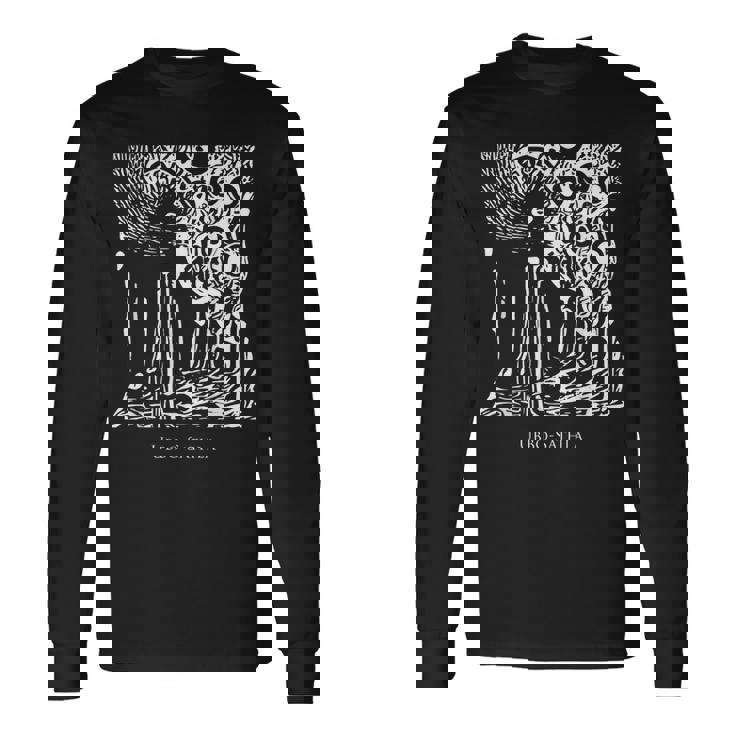 Ubbo-Sathla 宇宙ホラー グレートオールドクトゥルフ神話 Hpl 長袖Tシャツ