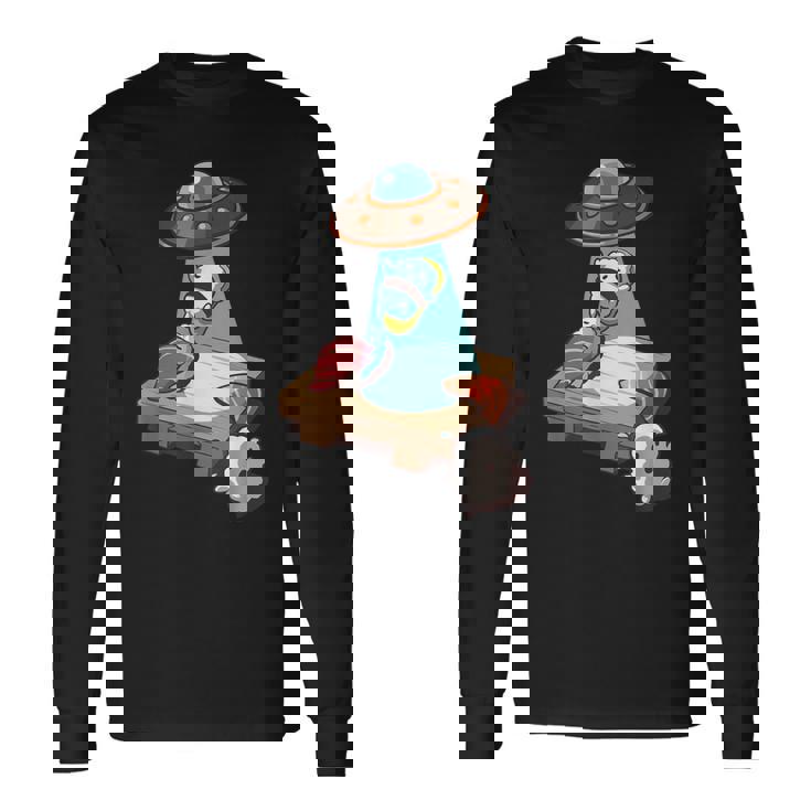 Ufo にさらわれる 寿司 すし たまご サーモン まぐろ 長袖Tシャツ ギフトのアイデア