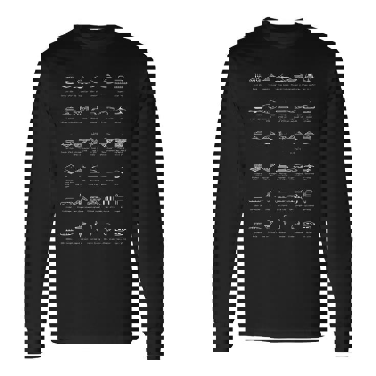 Ufoタイプ 空飛ぶ円盤モデル エイリアンマニア 宇宙ギフト 長袖tシャツ 長袖Tシャツ