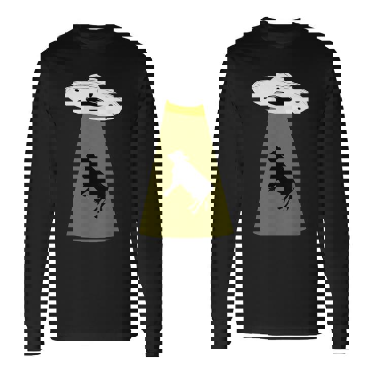 Ufo牛誘拐シャツ 長袖Tシャツ ギフトのアイデア